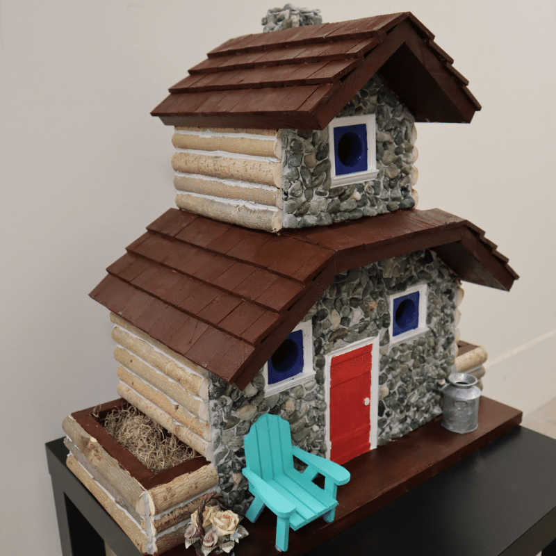 Birdhouse home.