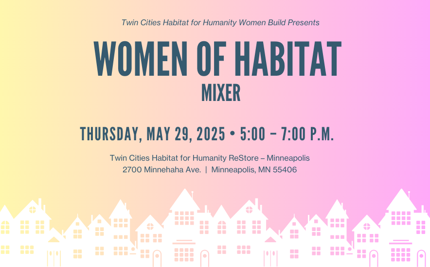 Women of Habitat Mixer.